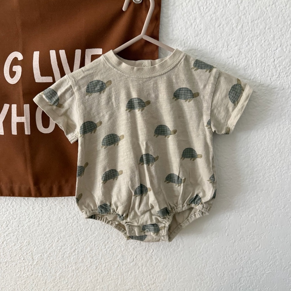 Rylee + Cru - Turtle Romper